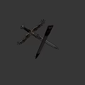 Connor's Sword Cold Weapon 3d model