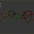 Complex Metallic Equipment Structure With Geometric Shapes And Ring Components
