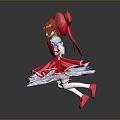 Puppet puppet puppet puppet wooden figure game character game character realistic character 3d model