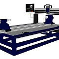 Industrial Equipment CNC Machine Tool High Precision Machine Tool CNC Equipment Industrial Machine Tool 3d model