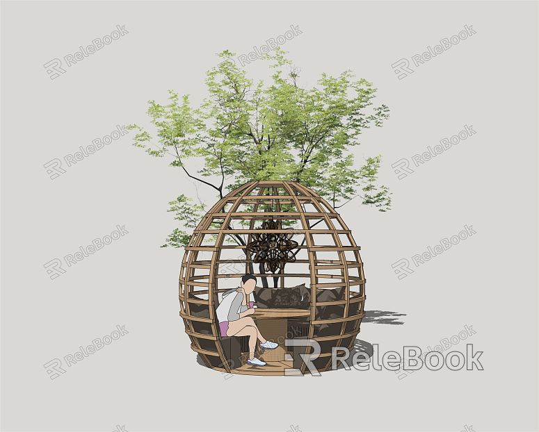 Modern Outdoor Chair Bird's Nest Seat model