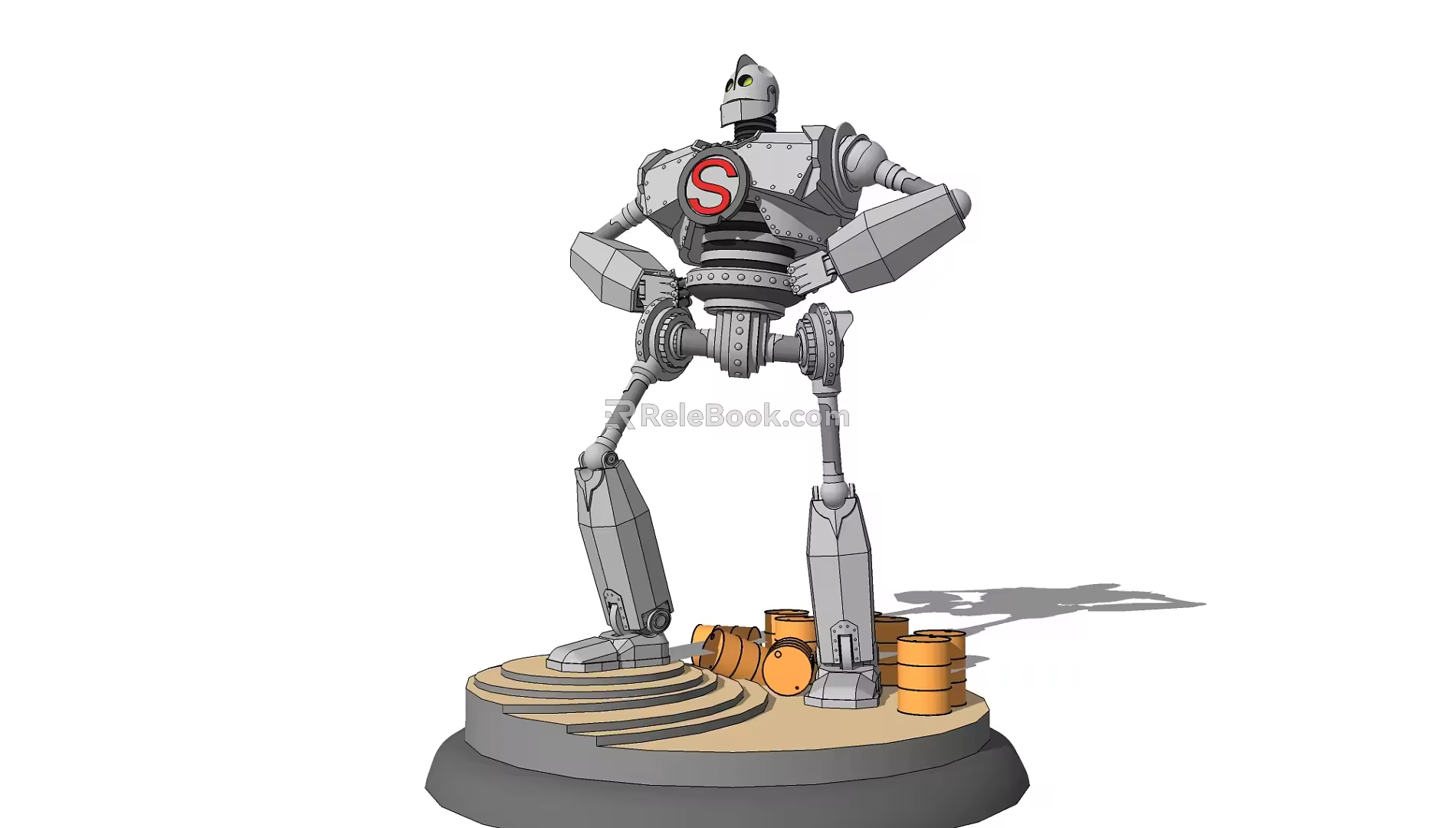 Modern Robots 3d model