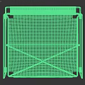 Modern Single Chair With Metal Frame Black Seat And Mesh Backrest