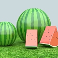 Watermelon 3d model