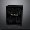 Mesa Boogie Electronic Speaker Cabinet With Four Black Grille Speakers