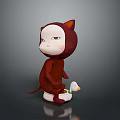 Monkey Cartoon Monkey Anime Monkey Stylized Monkey Fantasy Style Monkey Toy 3d model