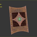 Medieval Shield Ancient Shield Defensive Weapon Ancient Shield Iron Shield Protective Shield Wooden Shield 3d model