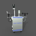Industrial Environmental Air Monitoring Equipment With Multiple Sensors Camera And Data Collection System