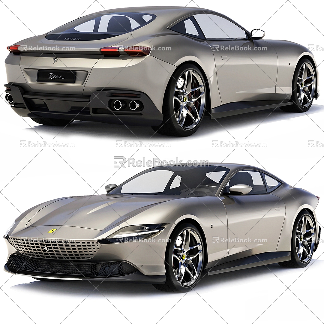 Ferrari sports car Supercar 3d model