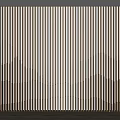 Elegant Modern Background Wall With Vertical Slats Mountain Pattern And Lighting Interior Design 3d model