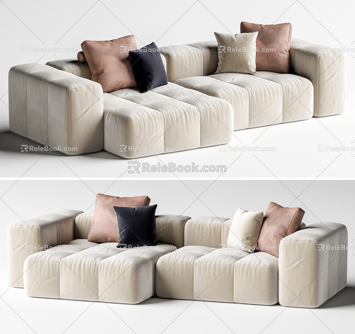 Multiplayer Sofa 3d model