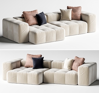 Multiplayer Sofa 3d model