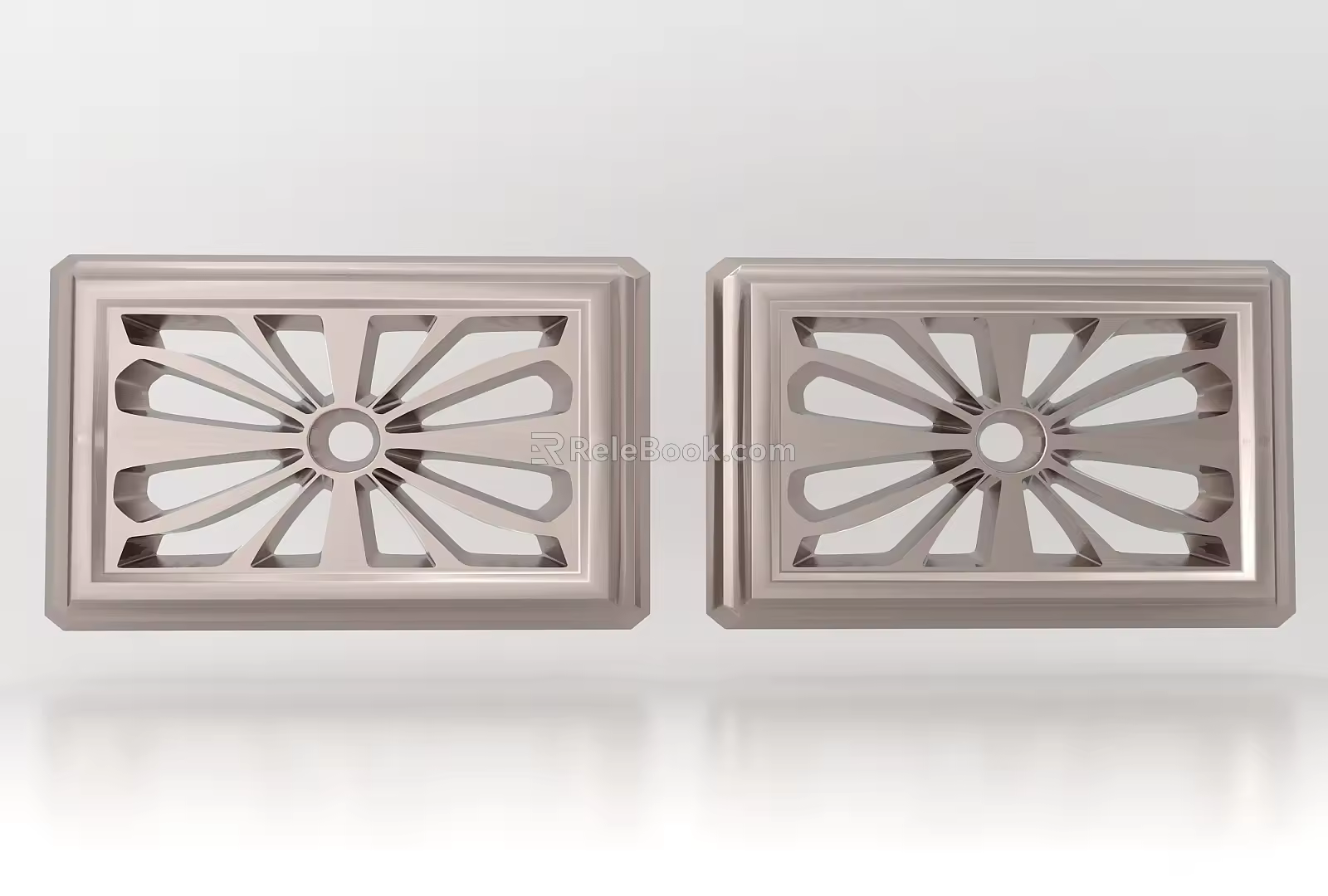 Modern style carved 3d model