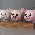 Modern Toy Year of the Pig 3d model