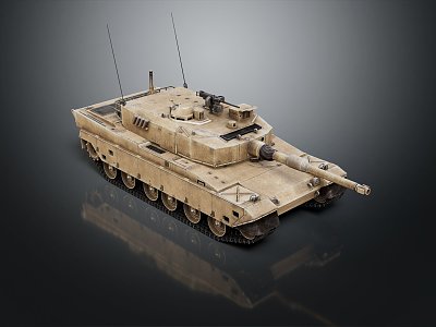 Modern Tank Light Tank Light Armor 3d model