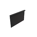 Black Steel Roll Up Security Door With Durable Design For Home Protection