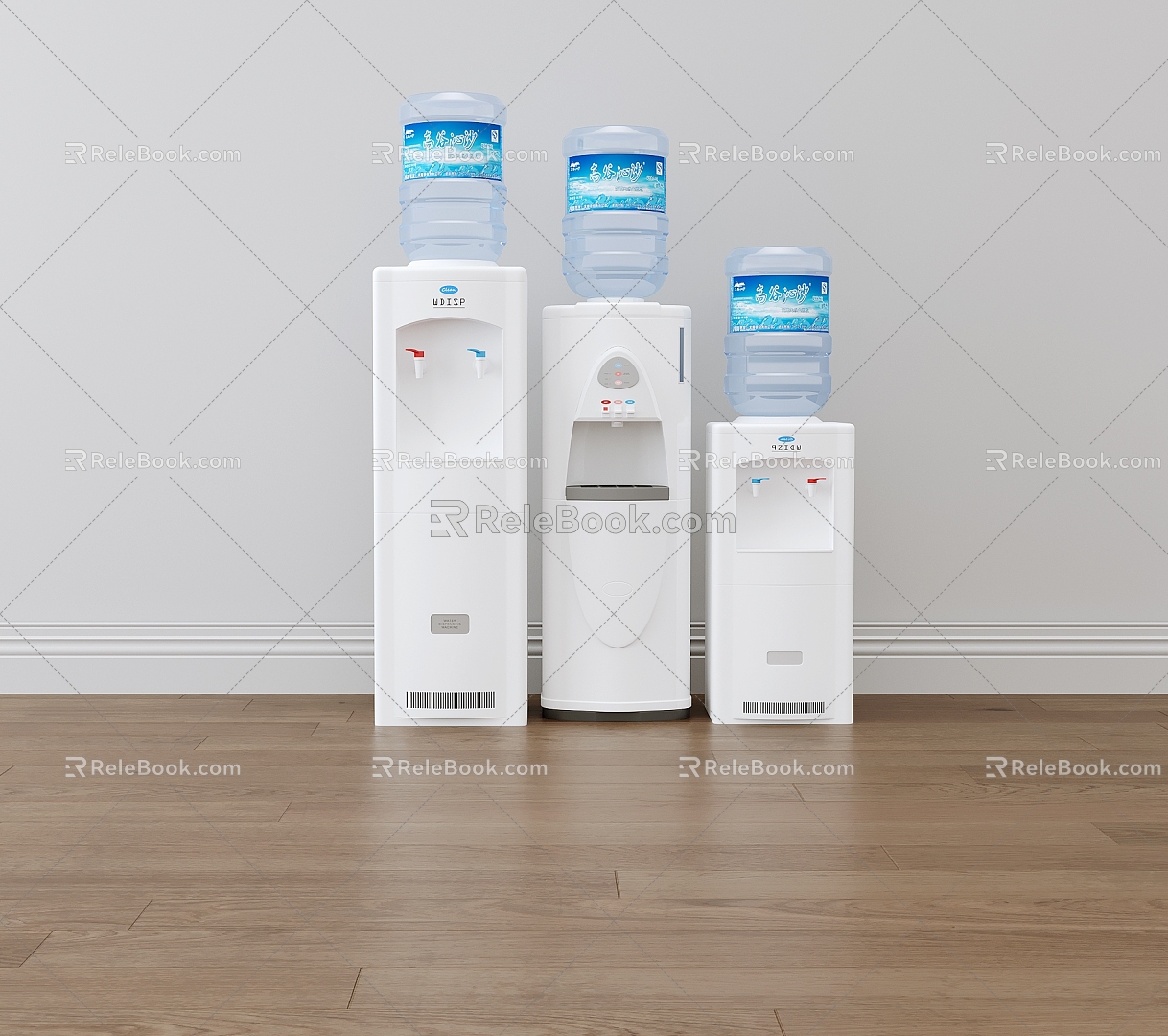 Water dispenser 3d model