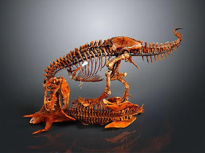 Medical Educational Dinosaur Skeleton Model For Anatomy Teaching And Research 3d model