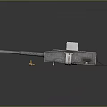 Turret Machine Gun Heavy Machine Gun Turret Sci-fi Tower Defense Game Tower Defense Sci-fi Turret Game Turret 3d model