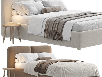 Background double bed model