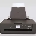 EPSON Modern Inkjet Printer With Open Paper Tray And Control Panel Design 3d model