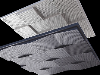 Perforated Plate Ceiling Aluminum Gusset Plate Perforated Ceiling Integrated Perforated Plate Perforated Wall Plate Mine Screen 3d model