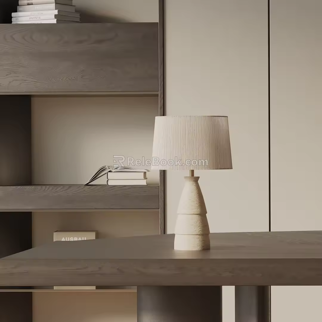 Modern table lamp 3d model