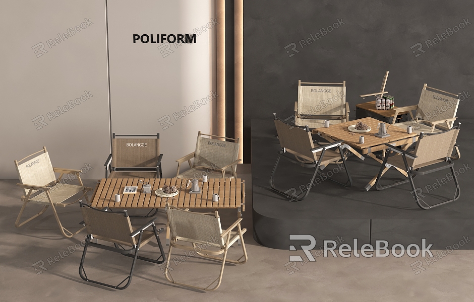 Modern Outdoor Table and Chair Combination Camping Table and Chair Foldable Table and Chair Outdoor Table and Chair Foldable model