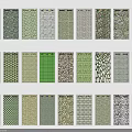 Parking Lot Floor Design With Various Pattern Options For Different Parking Zones And Areas