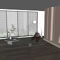 Modern roller shutter 3d model