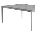 Modern Minimalist Table and Chair Set with Sleek Black Stylish Design
