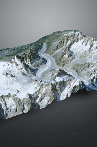 Geography, topography, mountain shape, ridge, ridge, valley, mountain range, canyon, geomorphology, mountain peak, mountain body 3d model