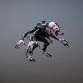 Virtual character humanoid monster 3d model
