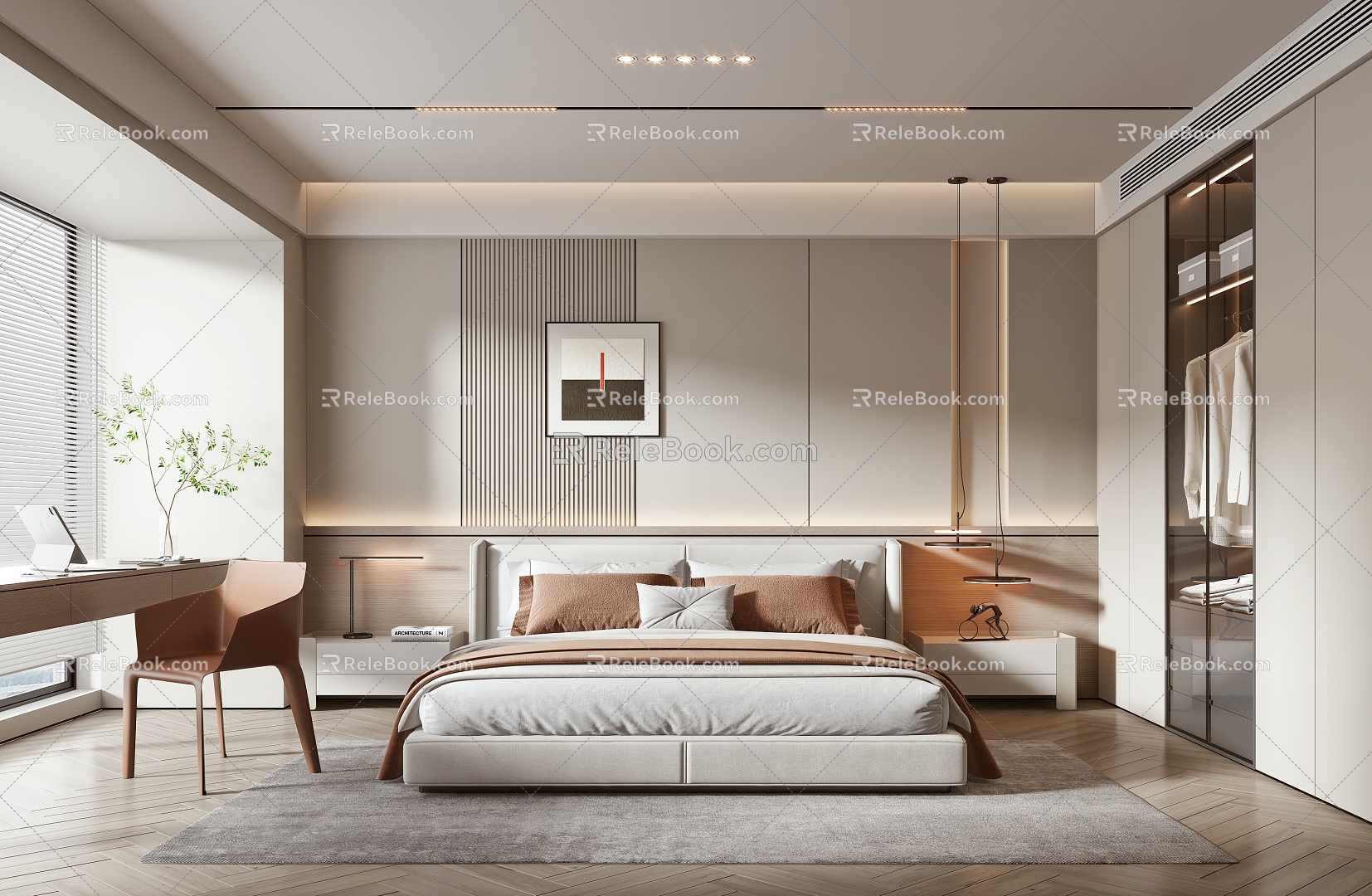 Modern Bedroom model