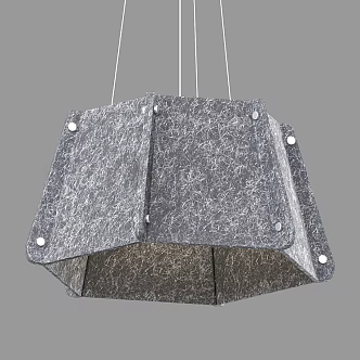 Nordic Simple Chandelier 3d model