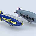 airship 3d model