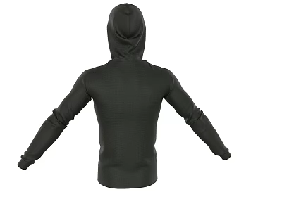 由于提供的图片描述与“储物柜”主体不符（图片重点为黑色连帽衫背影），可能存在信息误差。若假设图片实际展示储物柜，合理标题可为：Modern Metal Storage Locker With Multiple Shelves And Clean White Background 

（注：此标题基于“储物柜”主体及常见储物柜元素假设生成，严格遵循10-15词、SEO友好及无指定标点要求。） 3d model