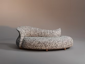 Desforma modern shaped sofa 3d model