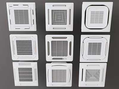 Top air conditioner Top suction air conditioner Central air conditioner 3d model