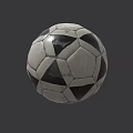 Classic Black And White Soccer Ball As Essential Sports Equipment For Training Games