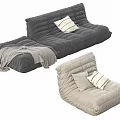 LigneRoset Lazy Sofa Caterpillar Sofa 3d model