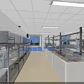 Modern Public Office Space Interior With Open Layout And Ergonomic Furniture