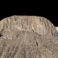 Scenic Natural Rocky Mountain Landscape With Rugged Terrain And Rock Formations