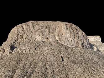 mountain canyon barren mountain valley mountain hill cliff terrain cliff 3d model
