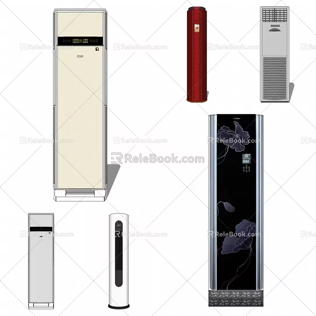 Modern air conditioning air conditioning combination 3d model