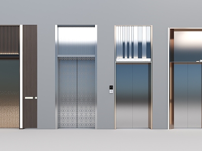 modern elevator door model