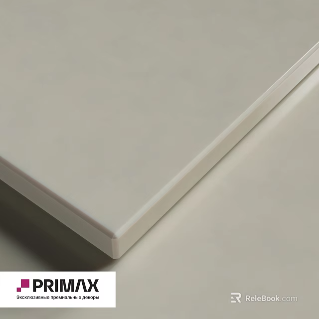 White Panel Component With Smooth Edge And Flat Surface Finish Design 3d model 
