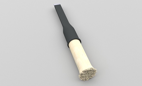 modern chisel woodworking chisel 3d model