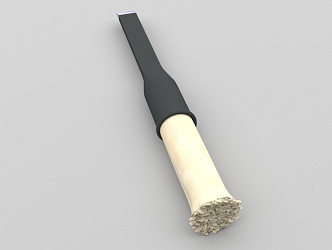 modern chisel woodworking chisel 3d model