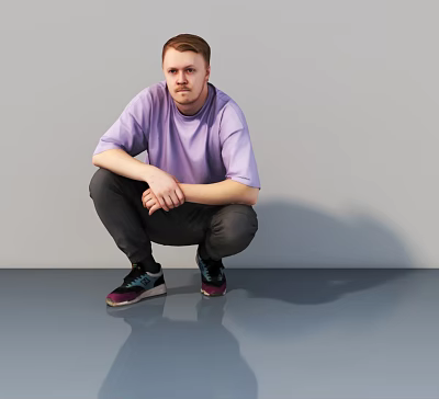 Animal character sketch 3d model Animal character sketch 3d model